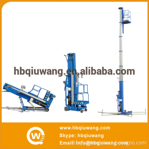Tilt-back hydraulic one post lifting machine
